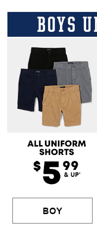 Boys Uniform Shorts