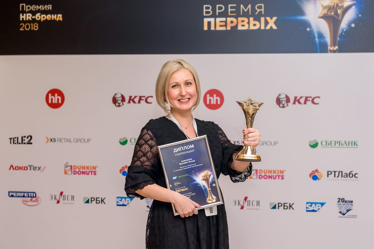 Объявлены победители «Премии HR-бренд — 2018»