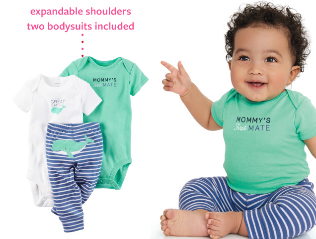 Expandable shoulders | Two bodysuits included