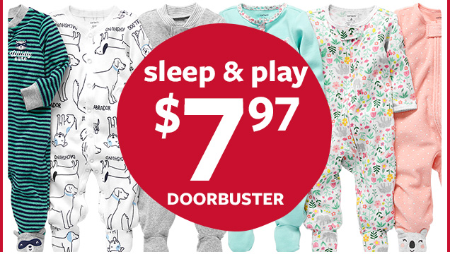 Sleep & play $7.97 doorbuster