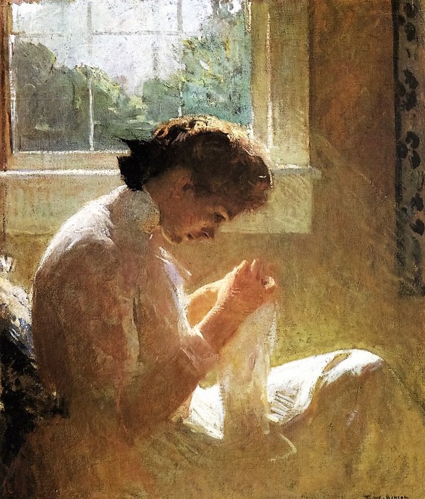 The Sunny Window 1919 (596x700, 152Kb)