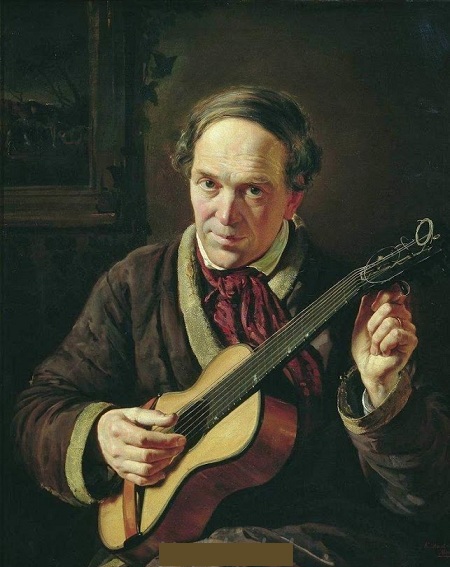  «Портрет Е.И.Маковского, отца художника». (1856). Автор: К.Е.Маковский.