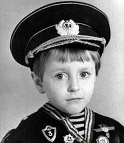 Сергей Безруков в детстве