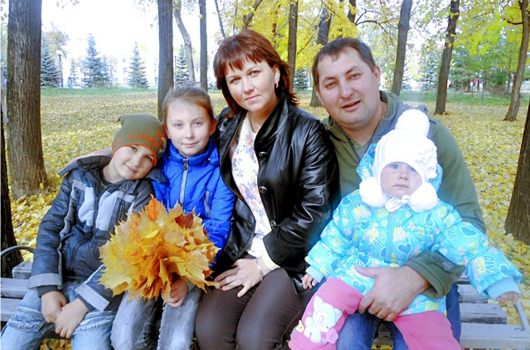 Герой и его семейство, фото: kazan.aif.ru