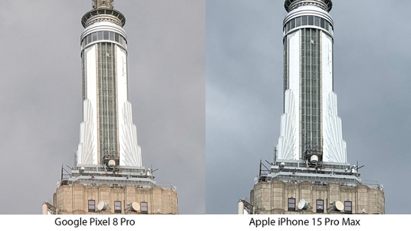 Это состязание Apple против Google в 5-кратном увеличении камеры