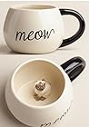 Surprise Cat Coffee Mug with Baby Cat Inside - 17 Oz by World Market