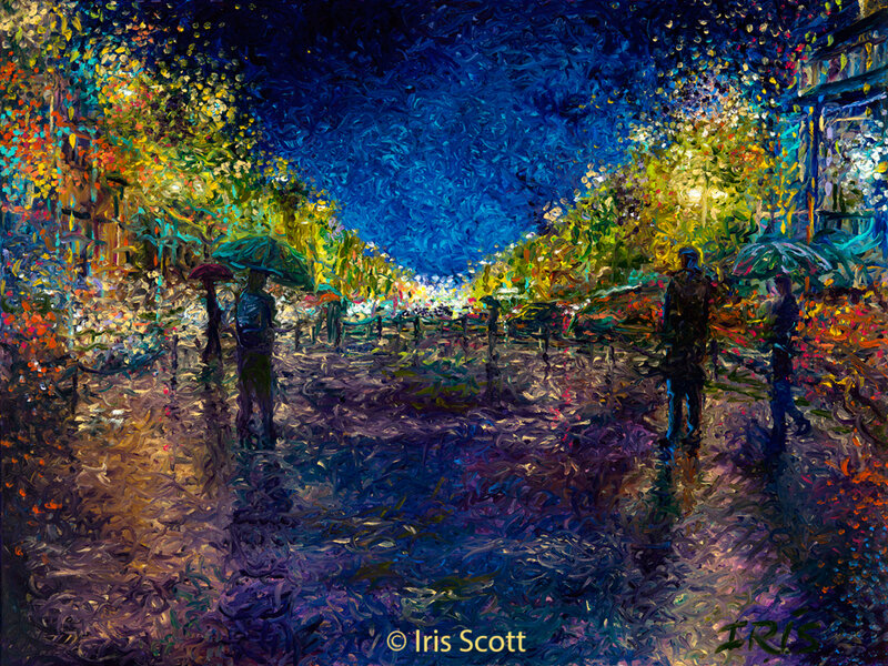 Я видела осень… На улице было дождливо…Айрис Скотт (Iris Scott)