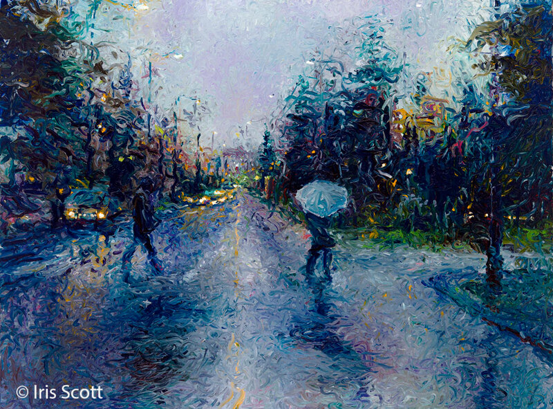 Я видела осень… На улице было дождливо…Айрис Скотт (Iris Scott)
