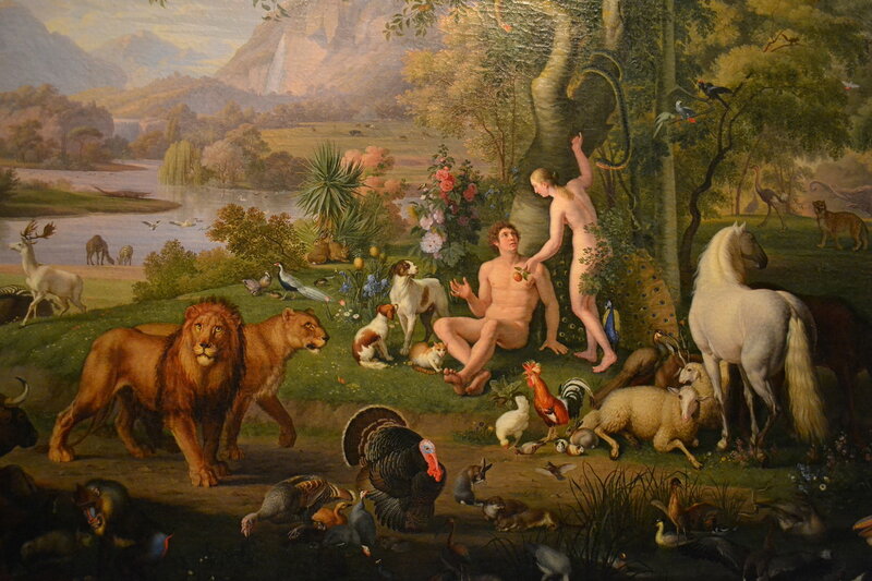 Петер Венцель - Адам и Ева в Земном Раю