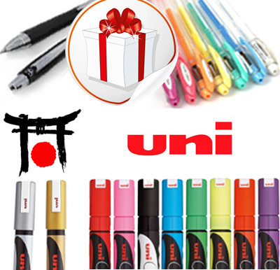 Японские ручки Uni в подарок