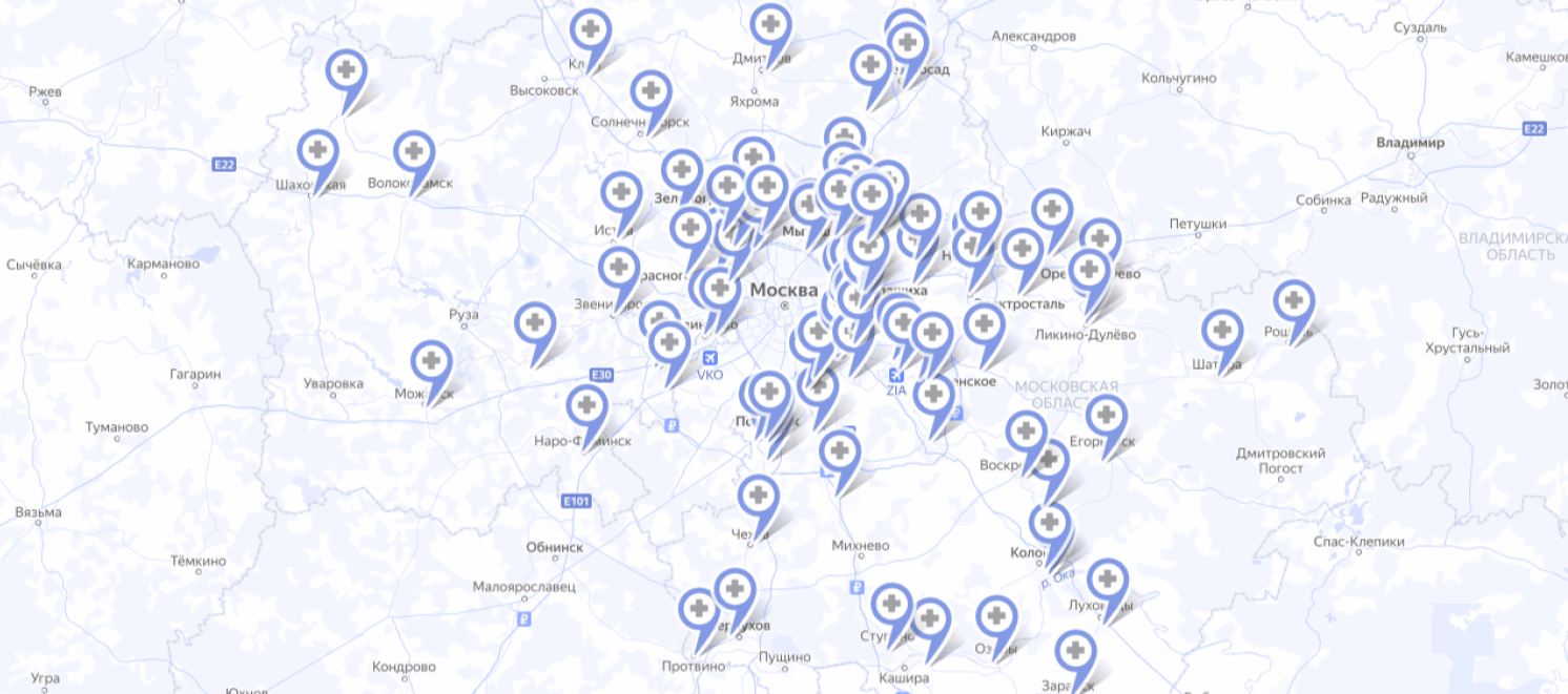 Пункт на карте. Пункты ревакцинации в Москве на карте. Вакцинированные на карте интерактивная. Пункт вакцинации Планерная на карте.